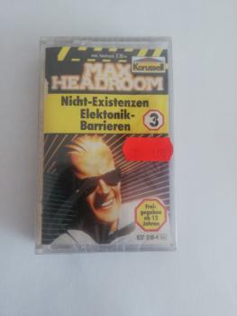 Max Headroom Folge 3 Nicht-Existenzen/Elektronik-Barrieren Schwarz mit Gelben Aufkleber 837518-4 Karussell Originalverpackt